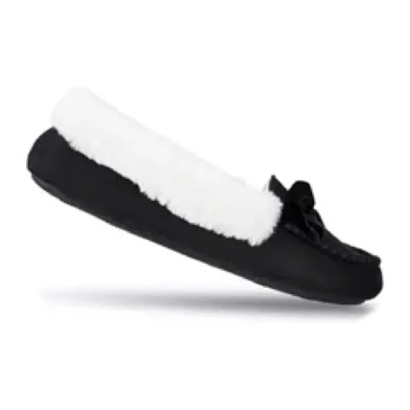 NWT Jessica Simpson Microsuede Moccasin Slippers